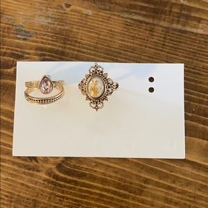 🆓Forever 21 rings! NWT!! Free with purchase!